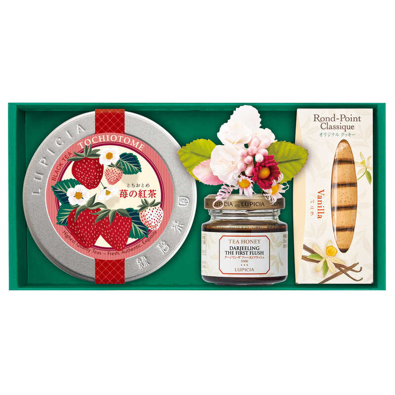 ＜大丸松坂屋＞ ルピシア 紅茶とお菓子「苺摘み」画像