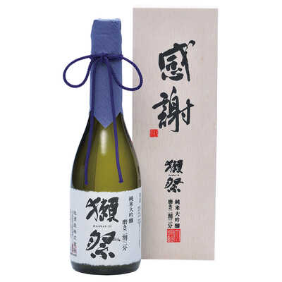 【父の日】獺祭 純米大吟醸 磨き二割三分 感謝木箱入 720ml