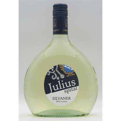 【ドイツ白ワイン】２０２２　ユリウス　シュピタール　ユリウスシュピタール・シルヴァーナ・Ｑ．ｂ．Ａ・トロッケン（ボックスボイテル）