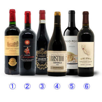 【福袋】アマローネ入　濃厚な果実味のフルボディ６本セット