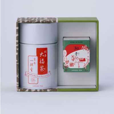 新春特別抹茶　駒昔・大福茶詰合せ