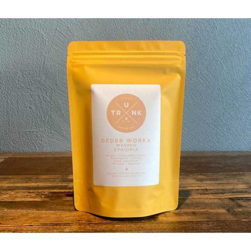 "TRUNK COFFEE 【母の日】粉 250g エチオピア ウォッシュド ゲデブ ウォルカ Ethiopia ／ GEDEB WORKA， Washed"