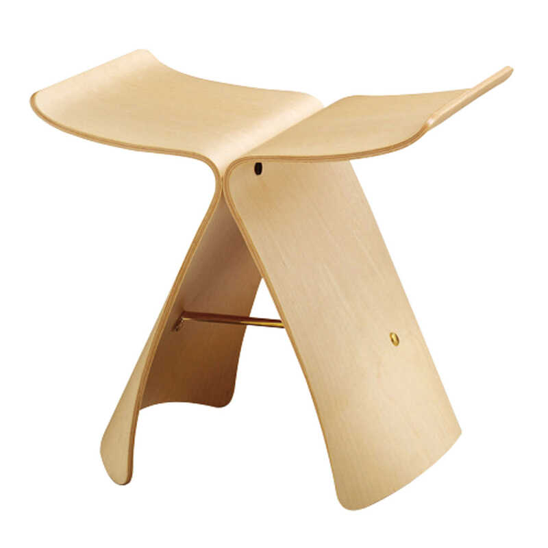  Tendo Butterfly Stool バタフライ スツール メープル