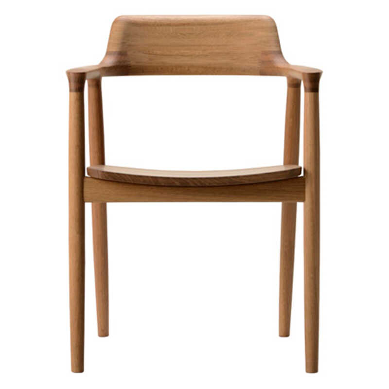 "MARUNI COLLECTION HIROSHIMA Arm Chair （板座） oak"