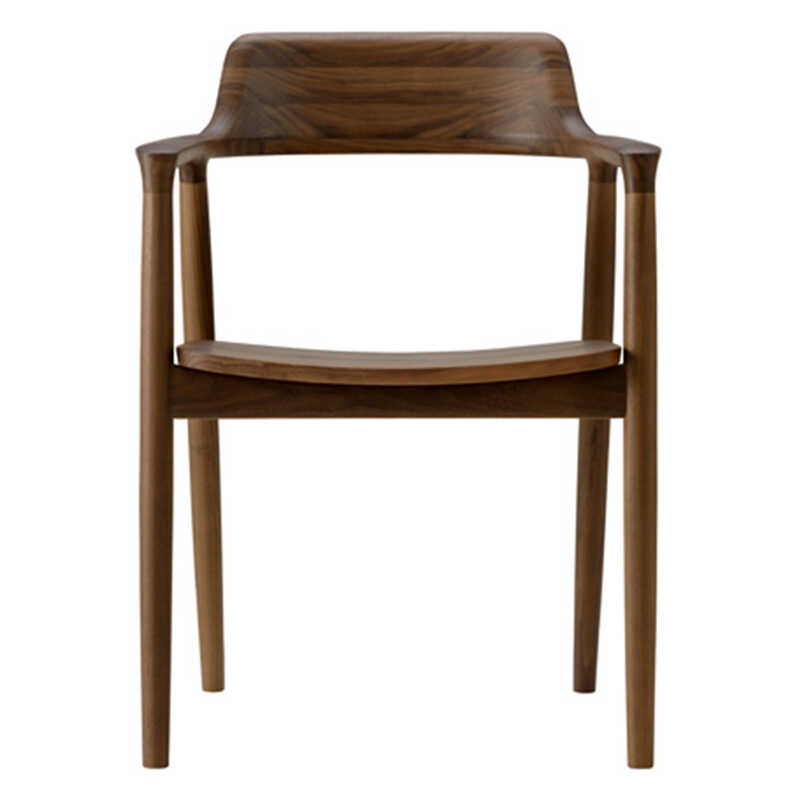 ＜大丸松坂屋＞ MARUNI COLLECTION HIROSHIMA Arm Chair （板座） walnut画像