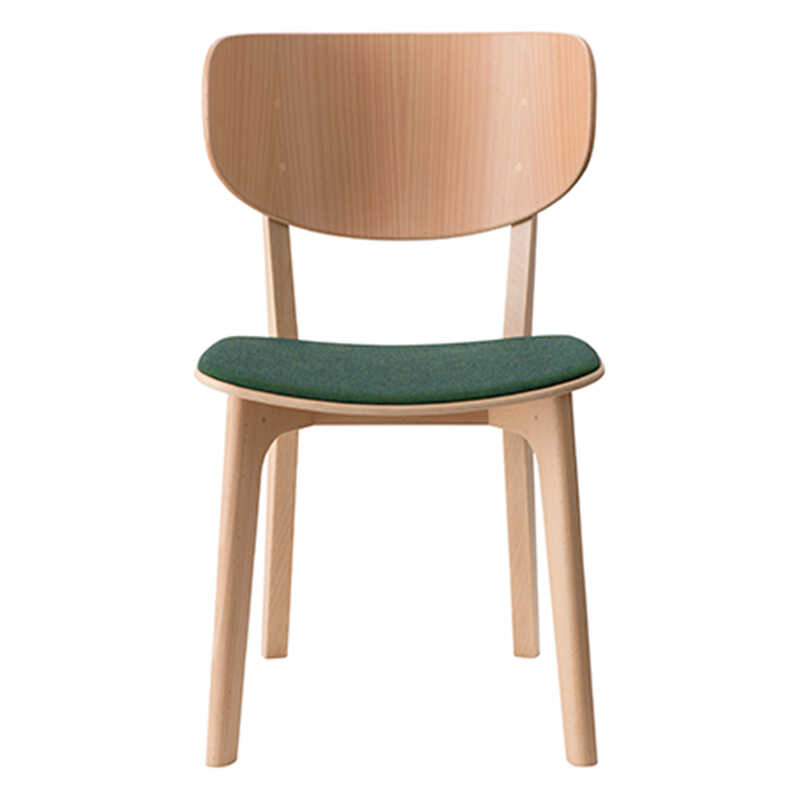 "MARUNI COLLECTION Roundish Chair （背板・張座） beech"
