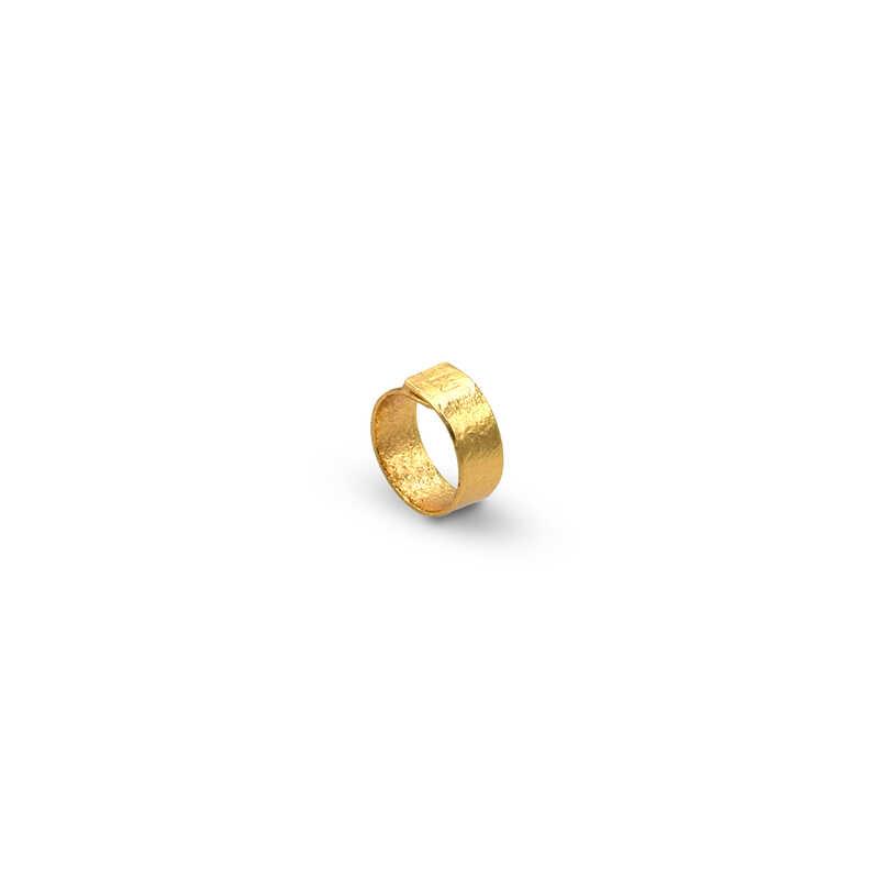＜大丸松坂屋＞ ナガエプリュス TIN BREATH Ring 10×80mm Gold