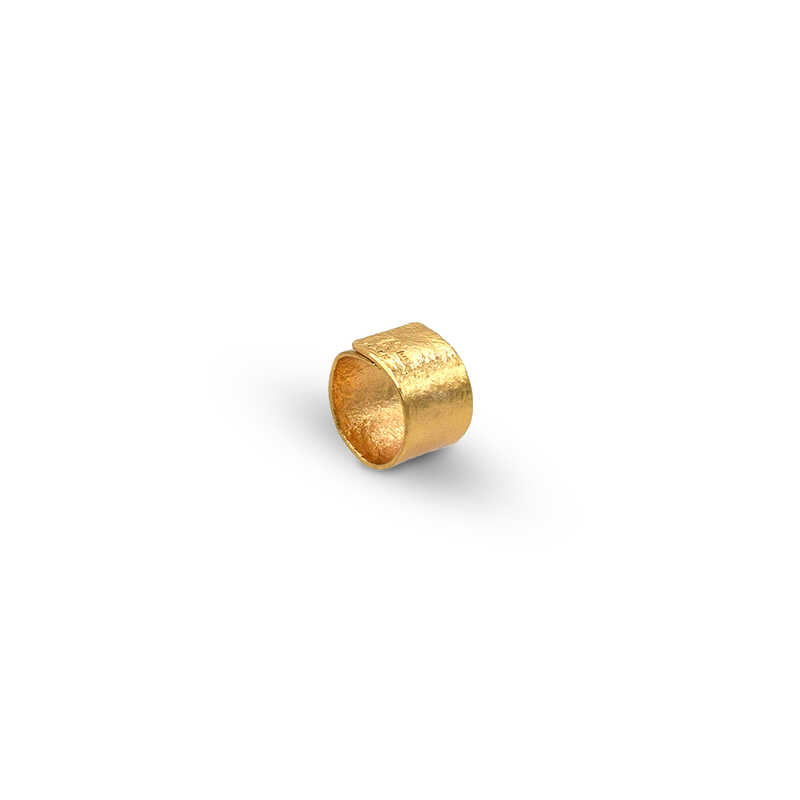 ＜大丸松坂屋＞ ナガエプリュス TIN BREATH Ring 15×80mm Gold