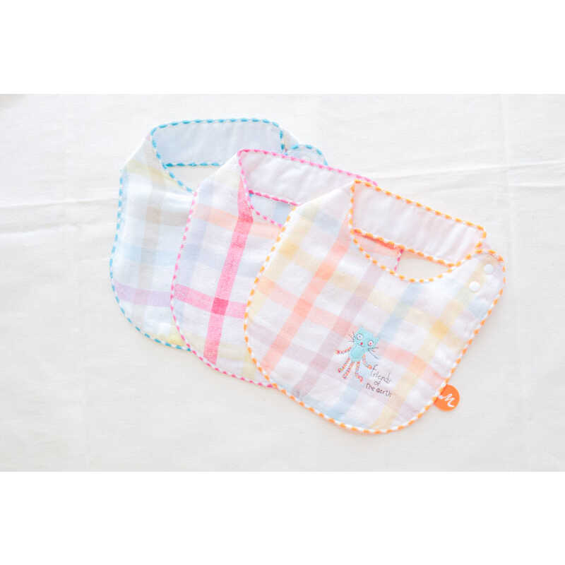 ＜大丸松坂屋＞ kontex（コンテックス） Duo Baby bib3枚セット