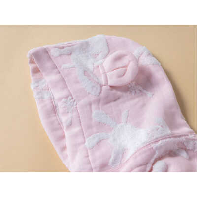 【ｋｏｎｔｅｘ】Ｍａｃａｒｏｎ　フード付きバスタオル