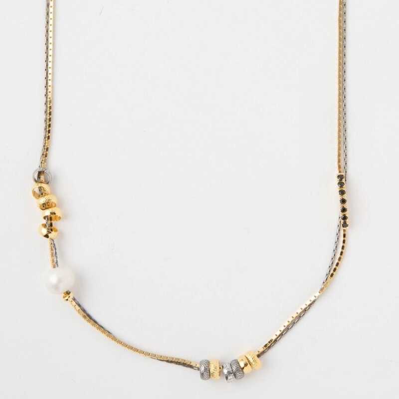 ＩＯＳＳＥＬＬＩＡＮＩ　ＣＬＡＳＳＩＣ　ＣＯＬＬＥＣＴＩＯＮ　Ｐｅａｒｌ　ロングネックレス