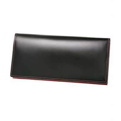 コードバン＆シラサギレザー｜ファスナー付ササマチ長財布