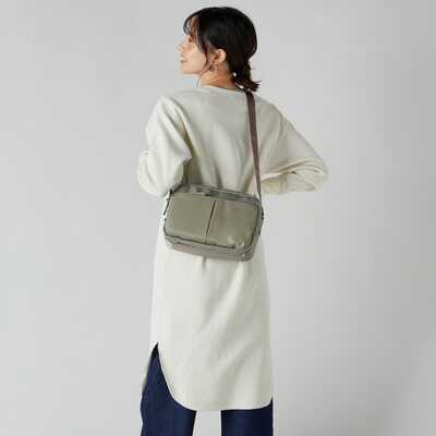 ナイロン×牛革コンビシリーズ　ショルダー