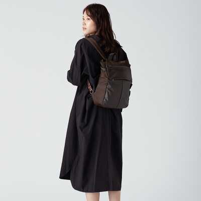 ナイロン×牛革コンビシリーズ　リュックサック