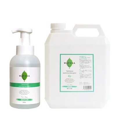 ＷＡＦＯＮＡ犬用食器洗剤＋詰替え４Ｌセット