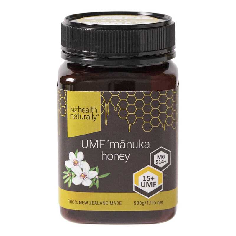  ニュージーランド／生活の木 マヌカハニーUMF15＋ 500g（MG510＋）