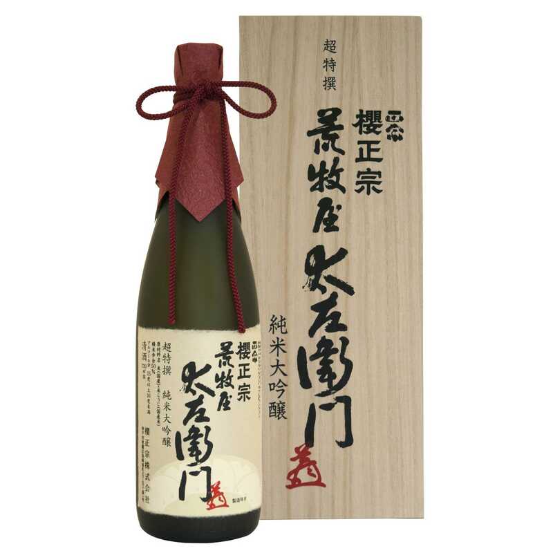 櫻正宗 超特選 純米大吟醸『荒牧屋太左衛門』16度 720ml - 日本酒