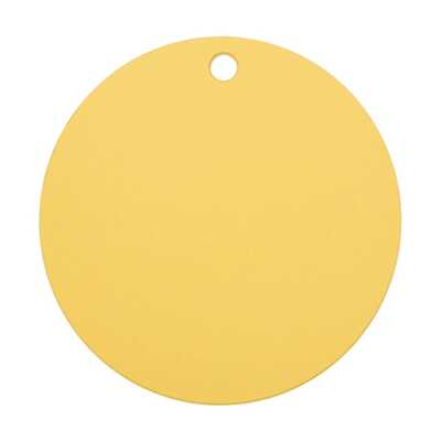 まな板(丸)35cm マスタードイエロー
