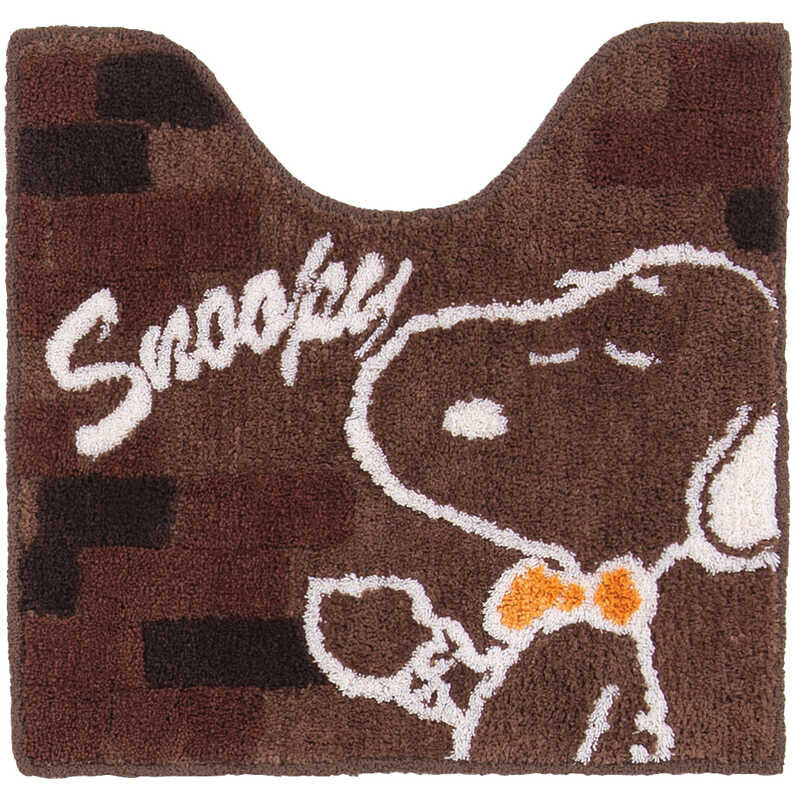 "PEANUTS おうちカフェスヌーピー トイレマット"
