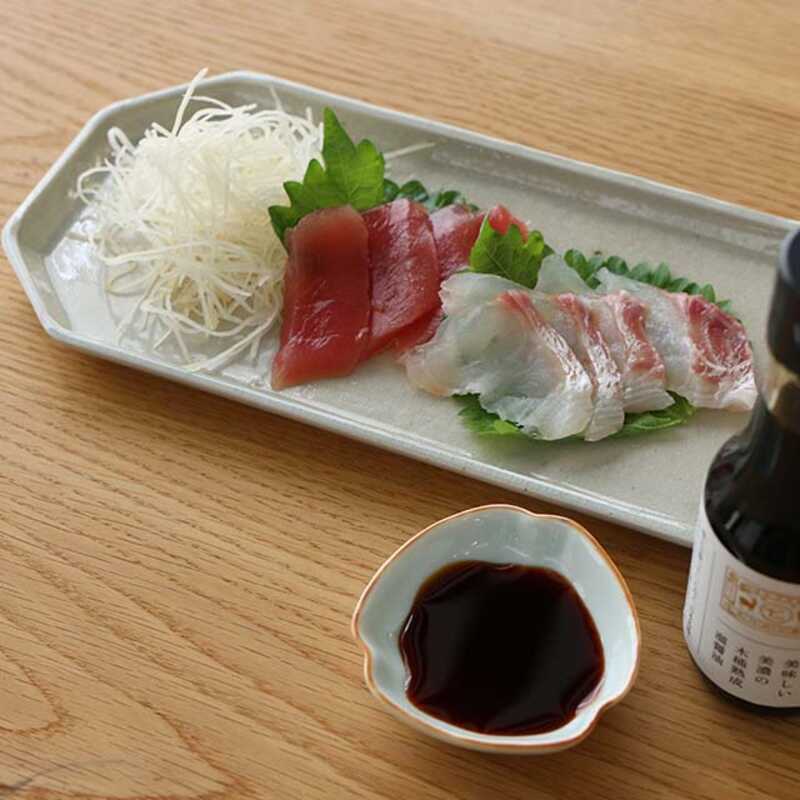 信楽焼の魚皿 並白｜大丸松坂屋オンラインストア【公式通販】