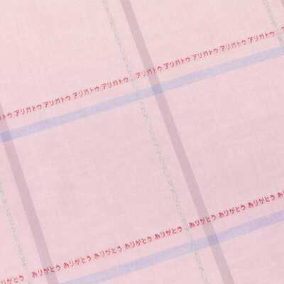 ありがとう風呂敷　ピンク