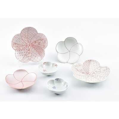 迎春福袋Ｂ　　梅尽し皿小付セット