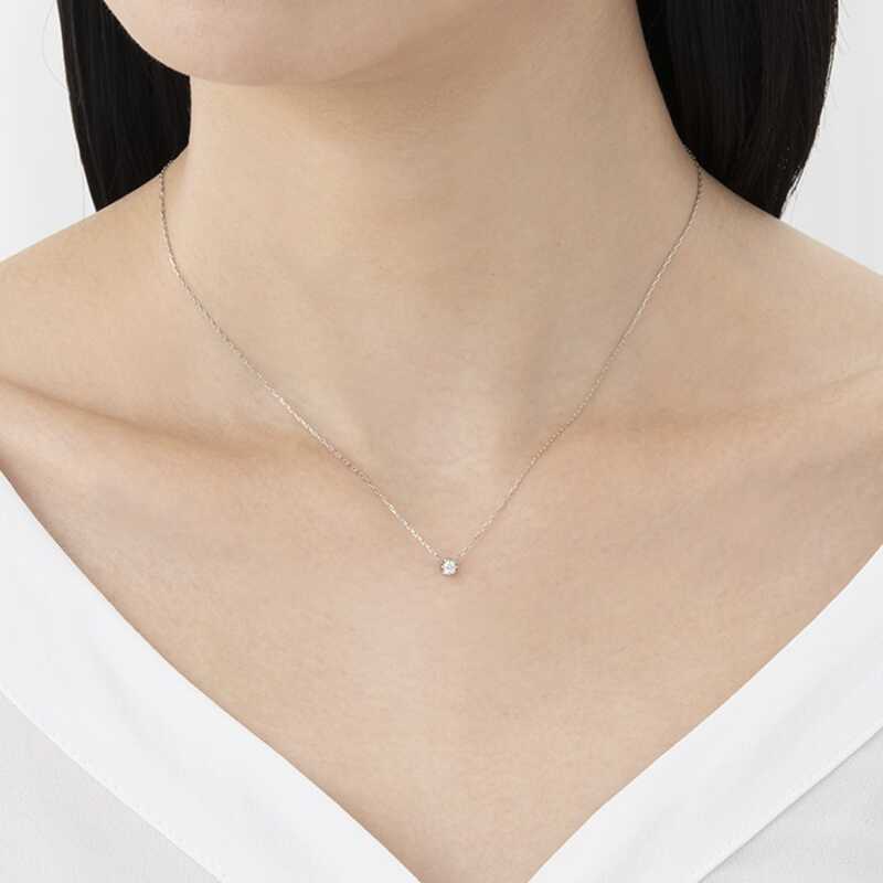 ★美品★festaria Ptダイヤペンダント0.7ct