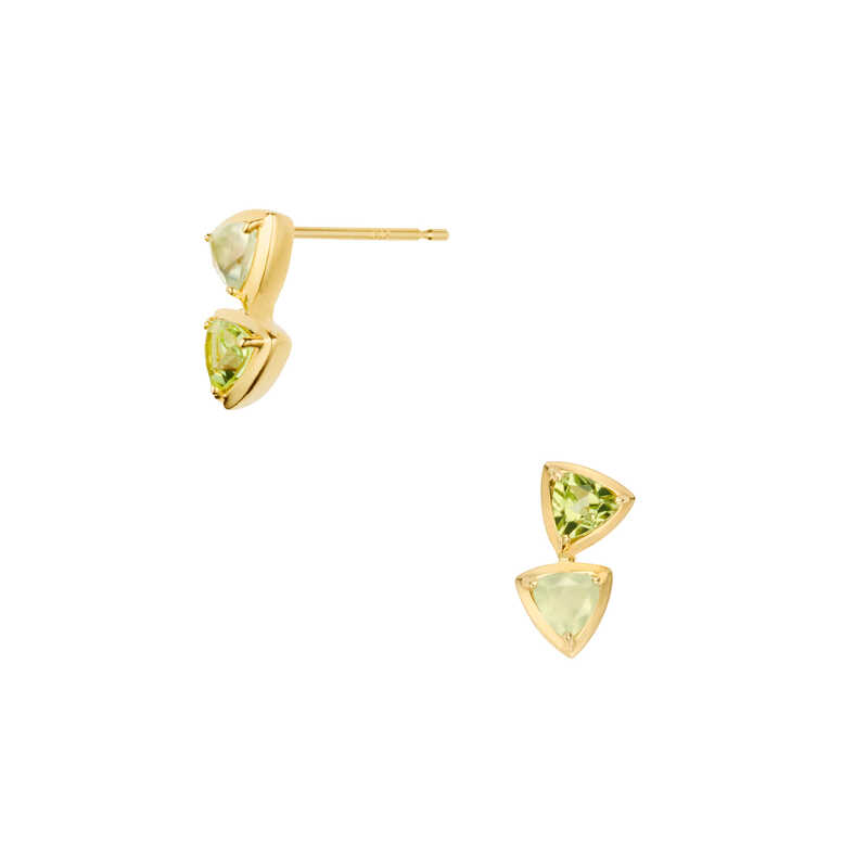 ペリドット ピアス
