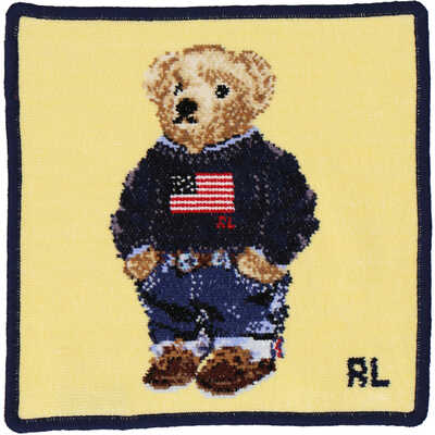 Polo Ralph Lauren イエロー エコバッグとハンカチ Polo Ralph Lauren イエロー エコバッグとハンカチ - メルカリ