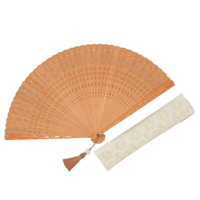 婦人扇子　シャルロットセット　モカ