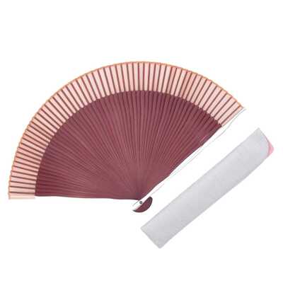 婦人扇子　フルートセット　ピンク