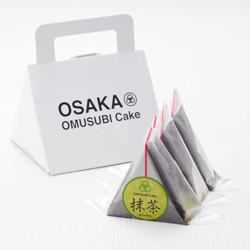 OMUSUBI Cake 抹茶3個 with box