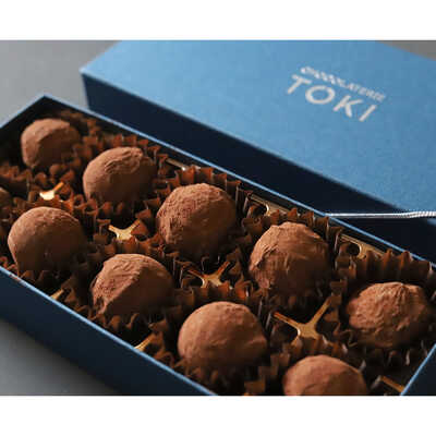 【バレンタイン】「千代むすび酒造」純米大吟醸トリュフ１０個入