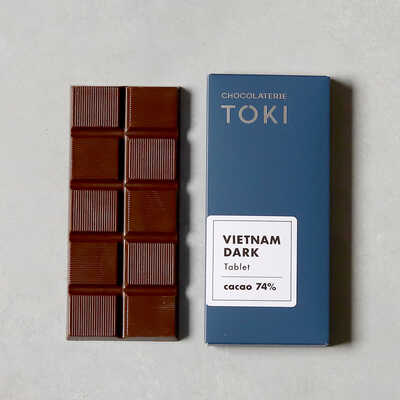 【バレンタイン】ベトナム７４％　タブレット　ダーク