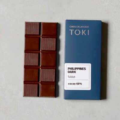 【バレンタイン】フィリピン６８％　タブレット　ダーク