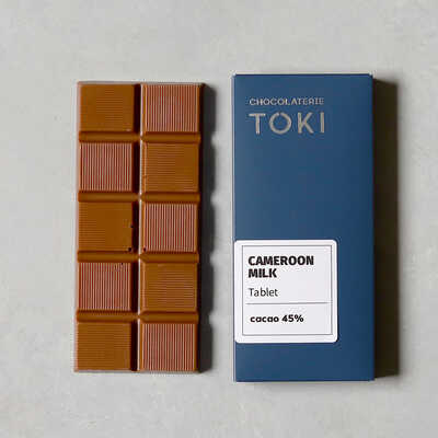 【バレンタイン】カメルーン４５％　タブレット　ミルク