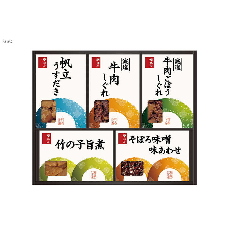 料亭しぐれ煮詰合せ｜大丸松坂屋オンラインストア【公式通販】
