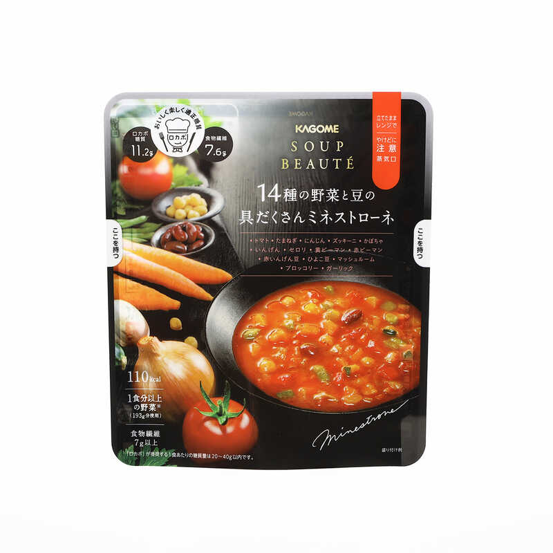 品質が完璧 スープボーテ14種類の野菜と豆の具だくさんミネストローネ その他 加工食品
