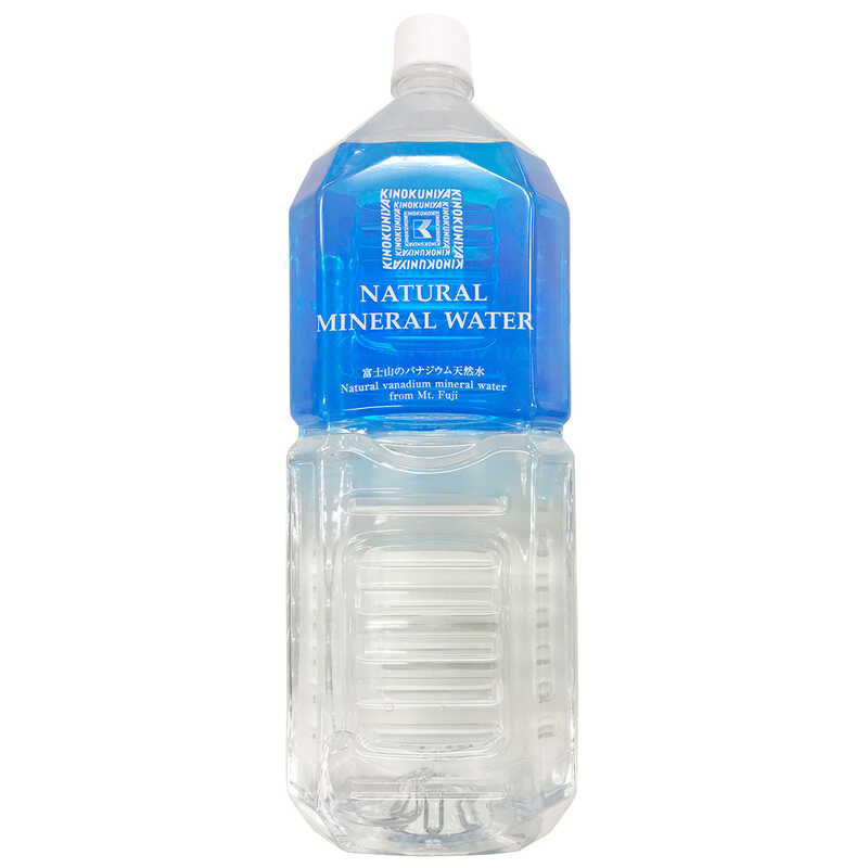 "紀ノ国屋 NATURAL MINERAL WATER 2L"