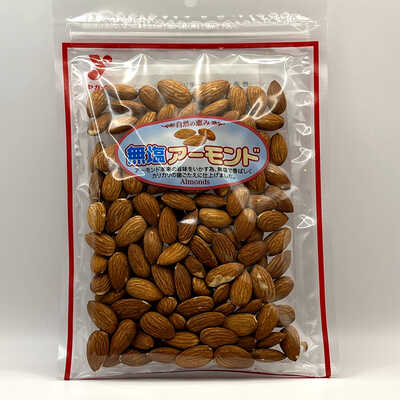 谷貝食品　無塩アーモンド　１４５ｇ