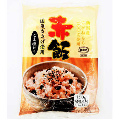 赤飯 たかの 赤飯 ごま塩付 191．5g｜大丸松坂屋オンライン