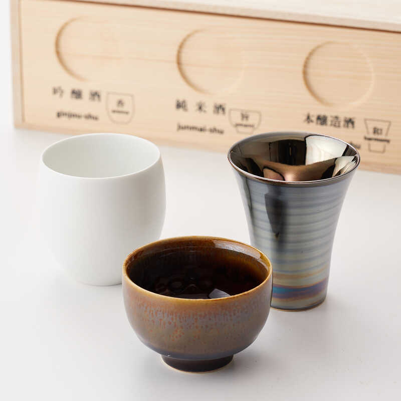 2024春の新作 日本酒呑みくらべ 盃セット｜大丸松坂屋オンラインストア【公式 アンティーク雑貨