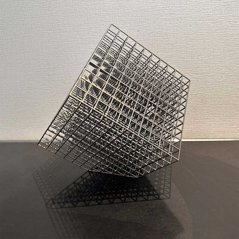 ＜大丸松坂屋＞ オオタキヨオ Stainless Steel Cube 150