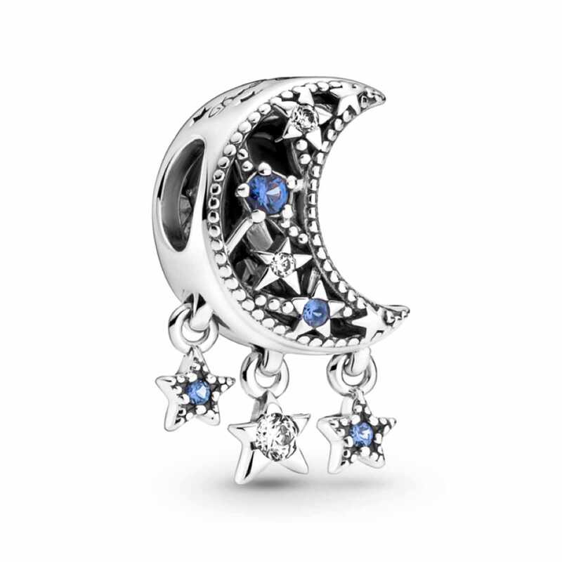 ＜大丸松坂屋＞ PANDORA／パンドラ Star ＆ Crescent Moon Charm