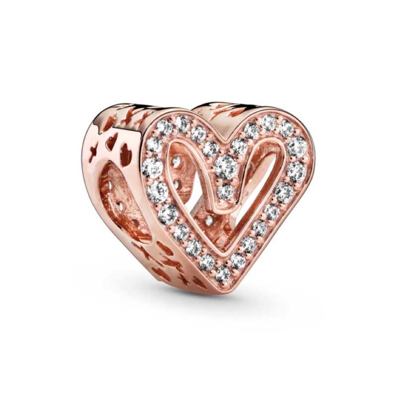 【新作入荷!!】  パンドラ PANDORA 寄り付か 14k金ハートクマちゃんソリチャーム アクセサリー