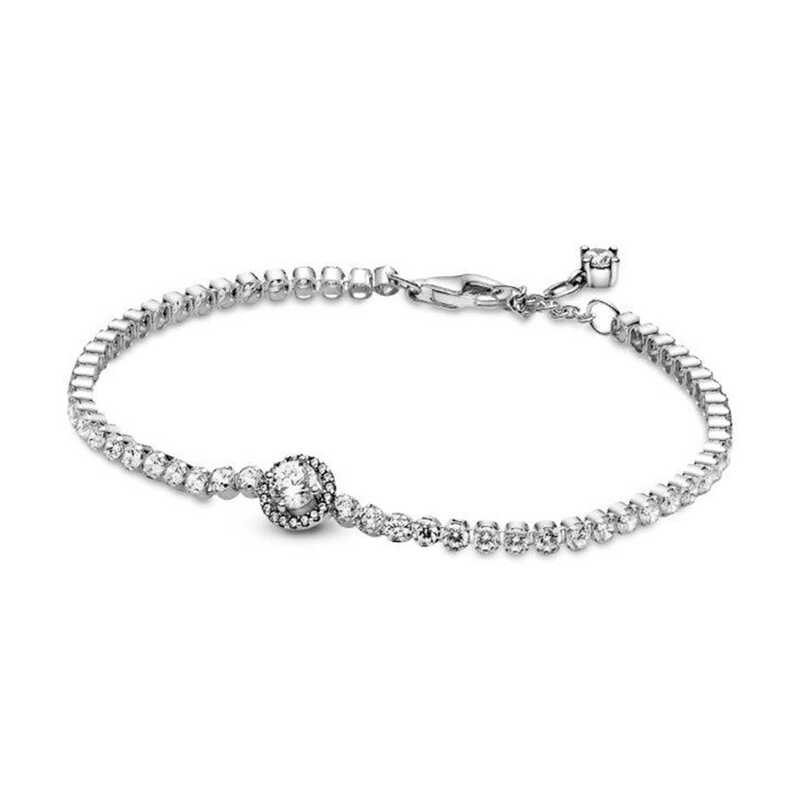 "パンドラ Halo Tennis Bracelet"