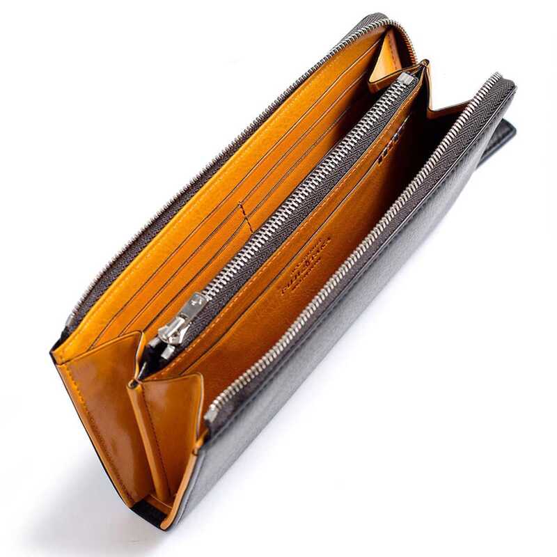 FUJITAKA ACCESSORIES ネイション　長財布　YELLOW