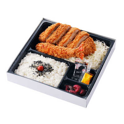【札幌店店頭受取】上ロース・大エビ弁当