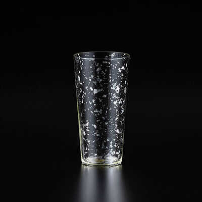 ビアグラス　シルバー