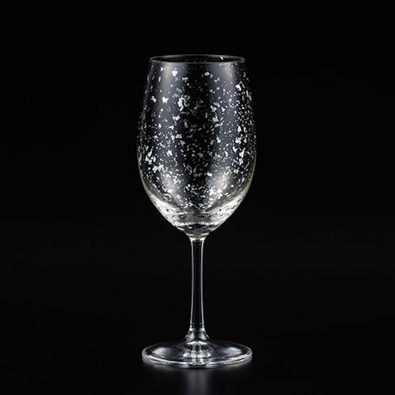 ＜大丸松坂屋＞ 大丸・松坂屋のギフト HAKU LA TABLE−Stardust− ワイングラス シルバー画像